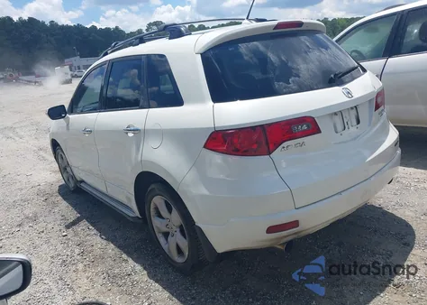 2007 Acura Rdx Technology z USA, uszkodzony, nr VIN 5J8TB18537A002148